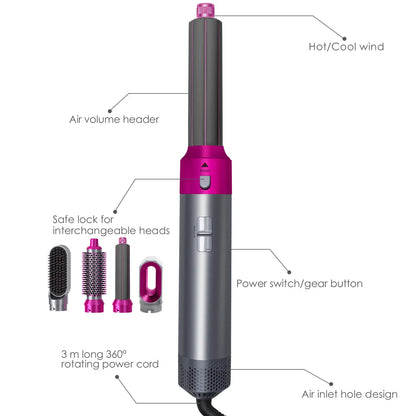 Hairzi: Pro 5-in-1 Hair Tool